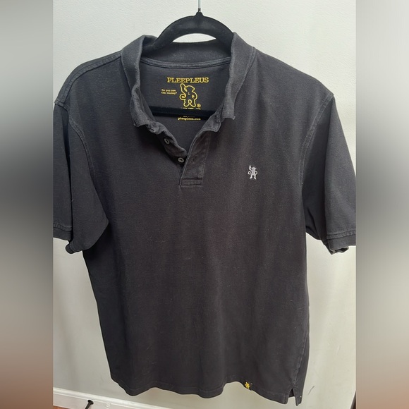 Pleepleus Polo Shirt Short Sleeve Size Large Monkey Logo - Picture 8 of 16